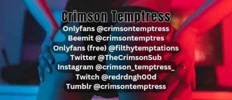 Photo nue de fuite OnlyFans de Thecrimsontemptress