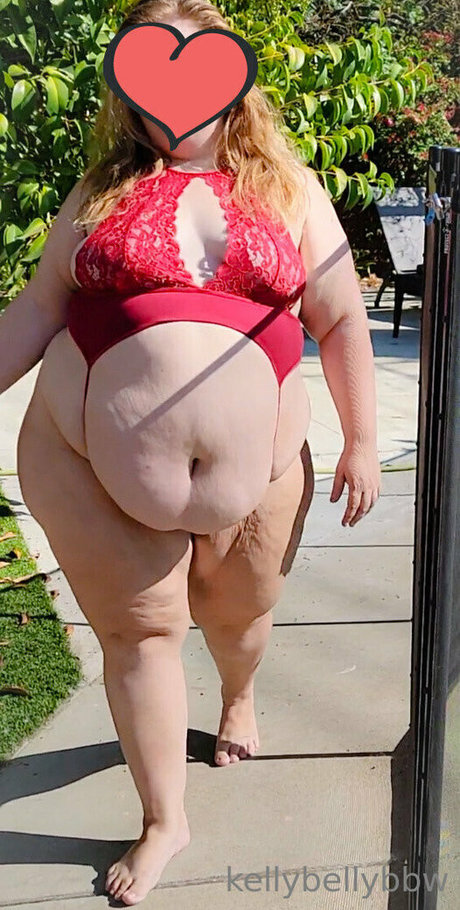 Photo nue de fuite OnlyFans de Kellybellybbw