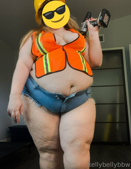 Photo nue de fuite OnlyFans de Kellybellybbw