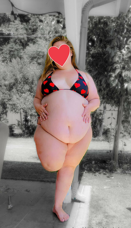 Photo nue de fuite OnlyFans de Kellybellybbw