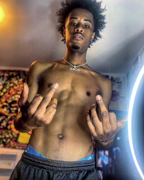 Photo nue de fuite OnlyFans de Anthony Huncho