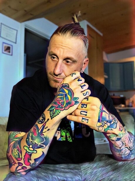 Photo nue de fuite OnlyFans de Inkedjax