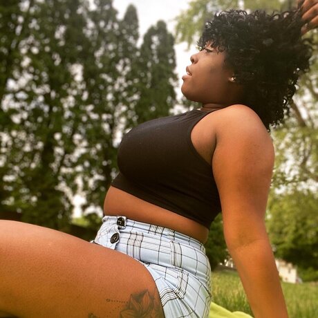 Photo nue de fuite OnlyFans de Kiara Lashay
