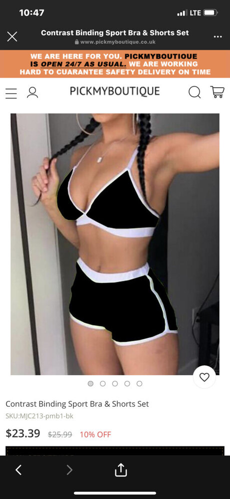 Photo nue de fuite OnlyFans de Leah