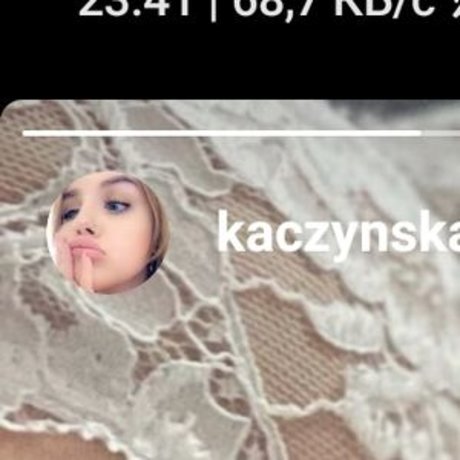 Photo nue de fuite OnlyFans de Kaczynska
