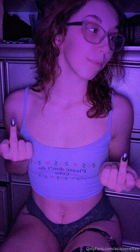 Photo nue de fuite OnlyFans de Ariajaynefree