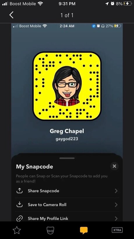 Photo nue de fuite OnlyFans de Greg C