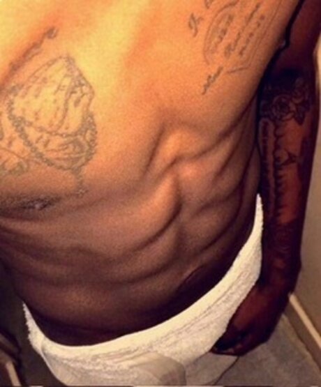 Photo nue de fuite OnlyFans de Denzel Gr33n