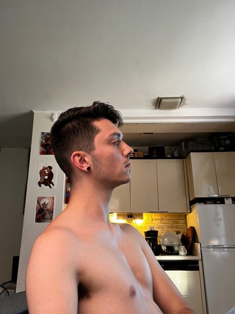 Photo nue de fuite OnlyFans de Grey