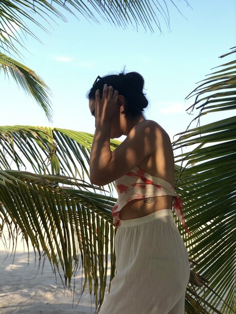 Photo nue de fuite OnlyFans de Manhattan Gama