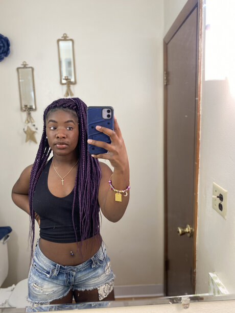 Photo nue de fuite OnlyFans de Pretty Chocolate 