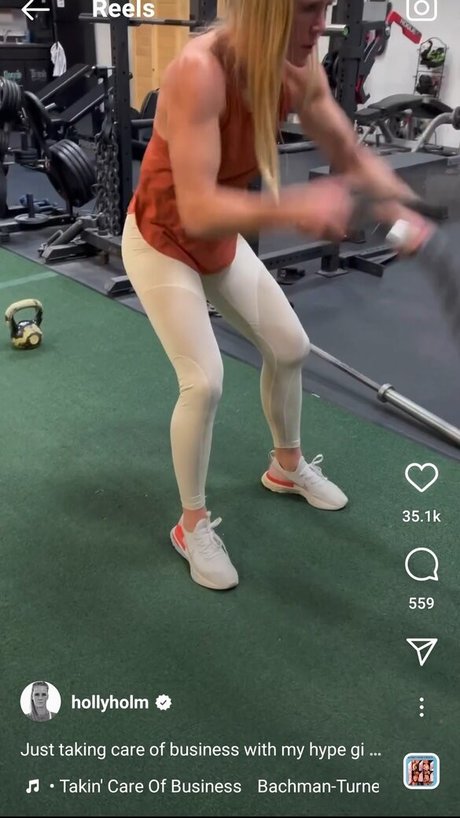 Photo nue de fuite OnlyFans de Holly Holm