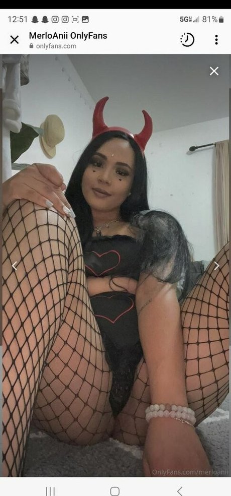 Photo nue de fuite OnlyFans de Merloanii