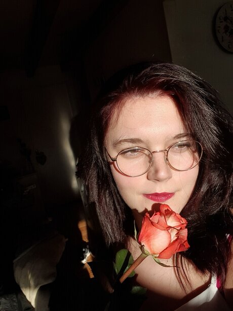 Photo nue de fuite OnlyFans de Rosaly