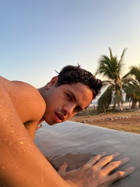 Photo nue de fuite OnlyFans de Nojus Graidas