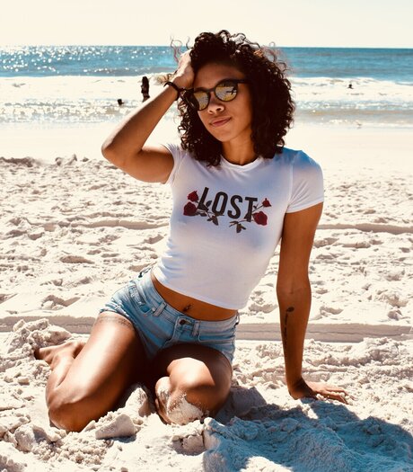 Photo nue de fuite OnlyFans de Rose