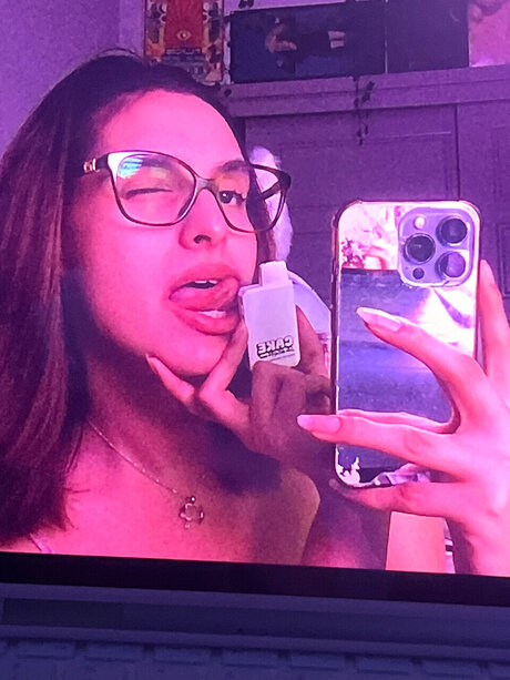 Photo nue de fuite OnlyFans de Peach