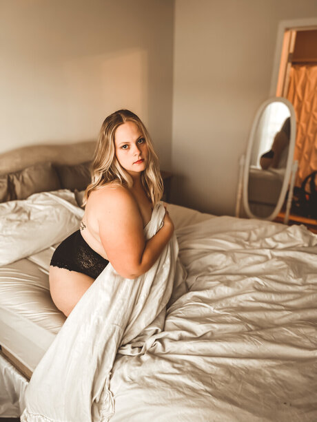 Photo nue de fuite OnlyFans de Rebecca