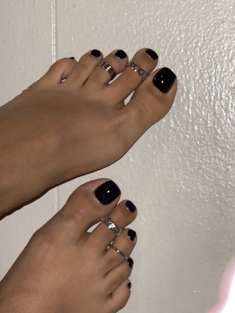 Photo nue de fuite OnlyFans de Pretty Feet