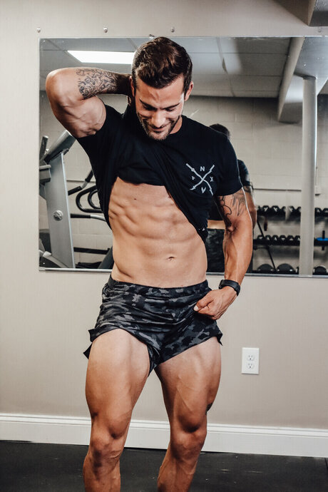 Photo nue de fuite OnlyFans de David Mctigue
