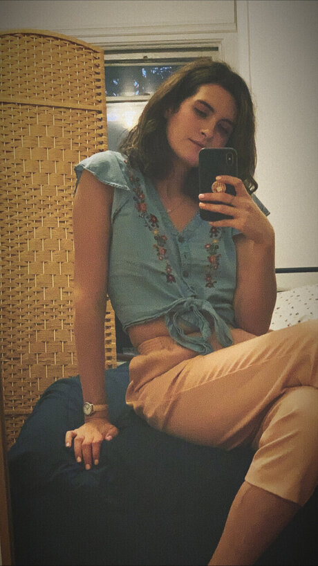 Photo nue de fuite OnlyFans de Maebly