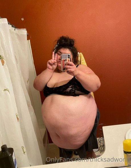 Photo nue de fuite OnlyFans de Thicksadworld