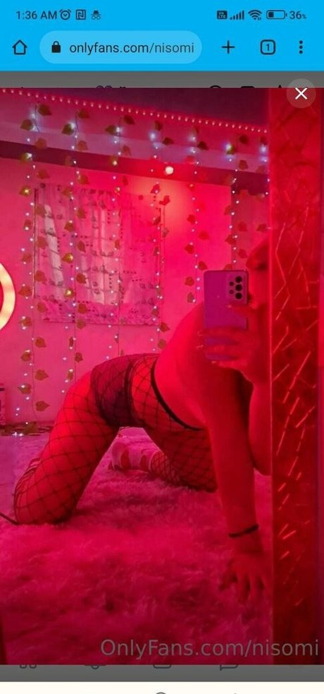 Photo nue de fuite OnlyFans de Nisomi