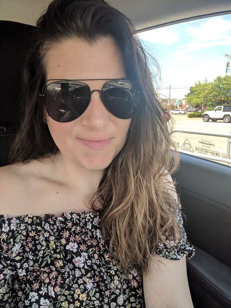 Photo nue de fuite OnlyFans de Leah