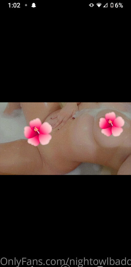 Photo nue de fuite OnlyFans de Nightowlbaddie101