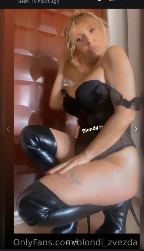 Photo nue de fuite OnlyFans de Blondi Zvezda