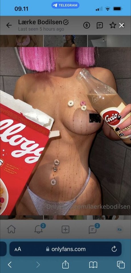 Photo nue de fuite OnlyFans de Lrke Bodilsen