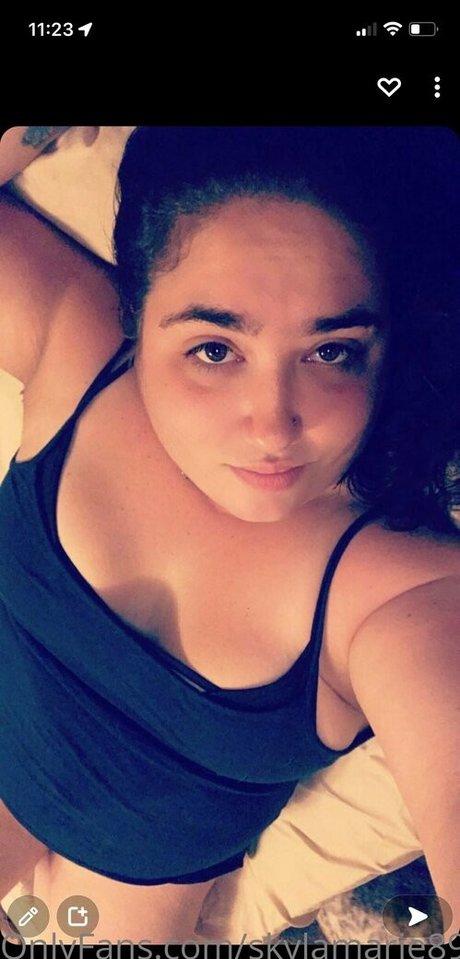 Photo nue de fuite OnlyFans de Skylamarie89