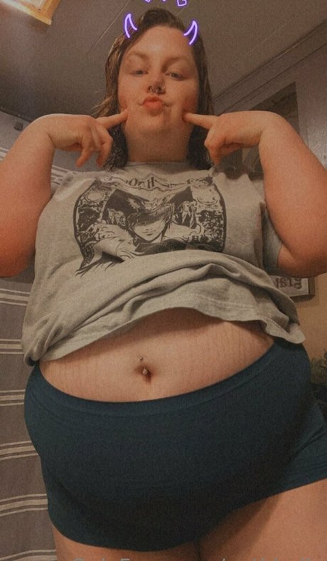 Photo nue de fuite OnlyFans de Gothbelly