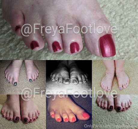 Photo nue de fuite OnlyFans de Freyafootlove