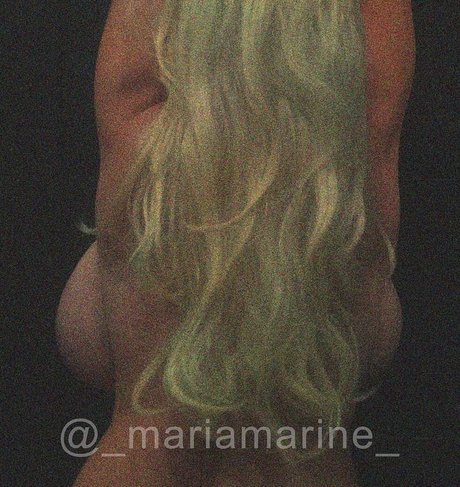 Photo nue de fuite OnlyFans de Maria Marine