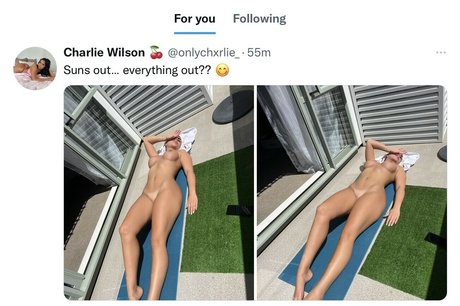 Photo nue de fuite OnlyFans de Onlychxrlie