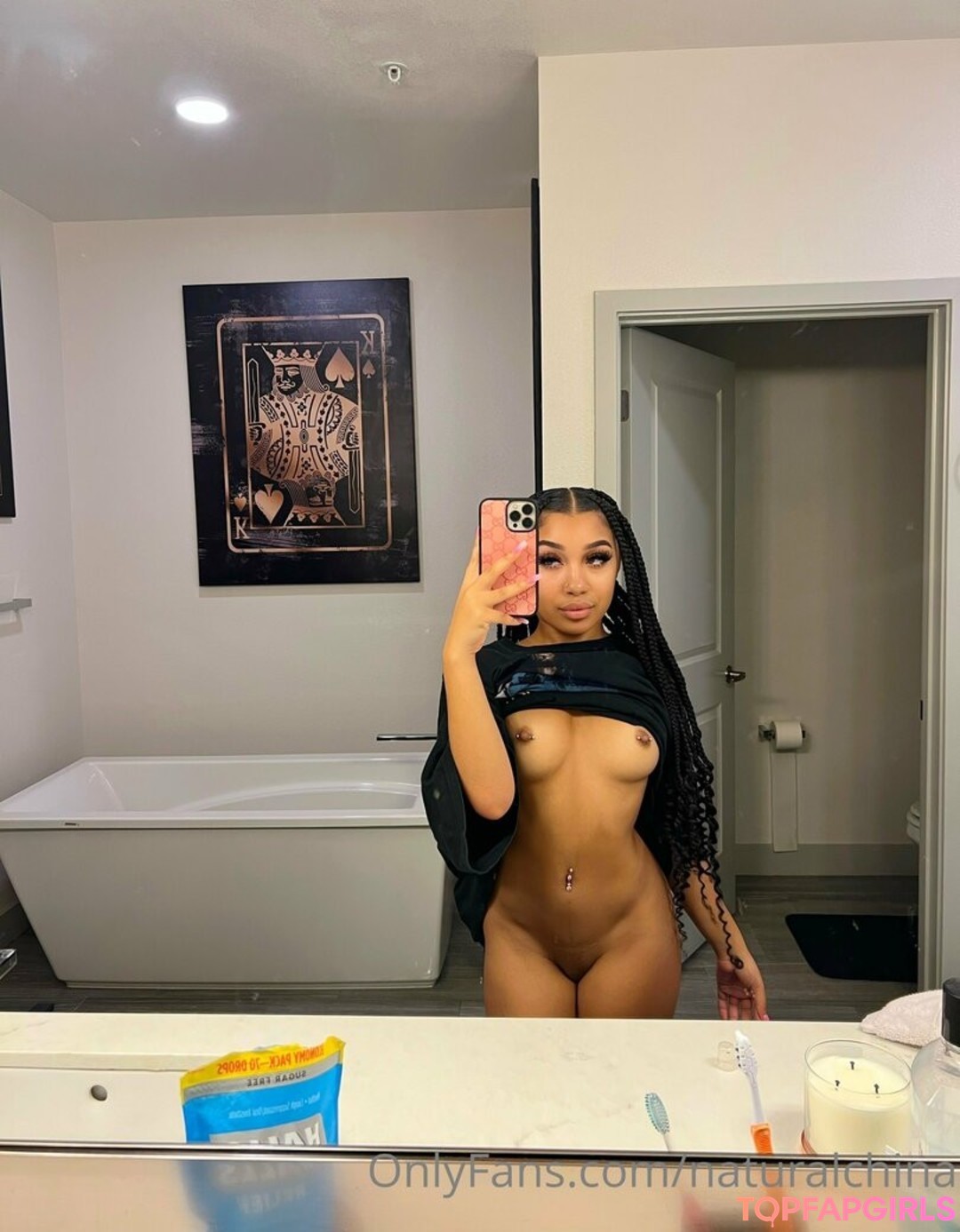 Photo nue de fuite OnlyFans de Bubble Booty #1031