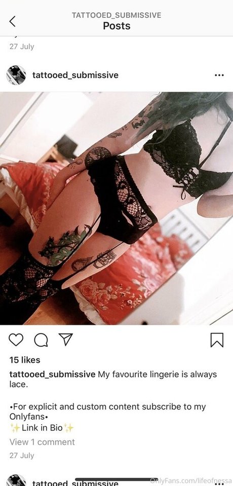 Photo nue de fuite OnlyFans de Lifeofnessa