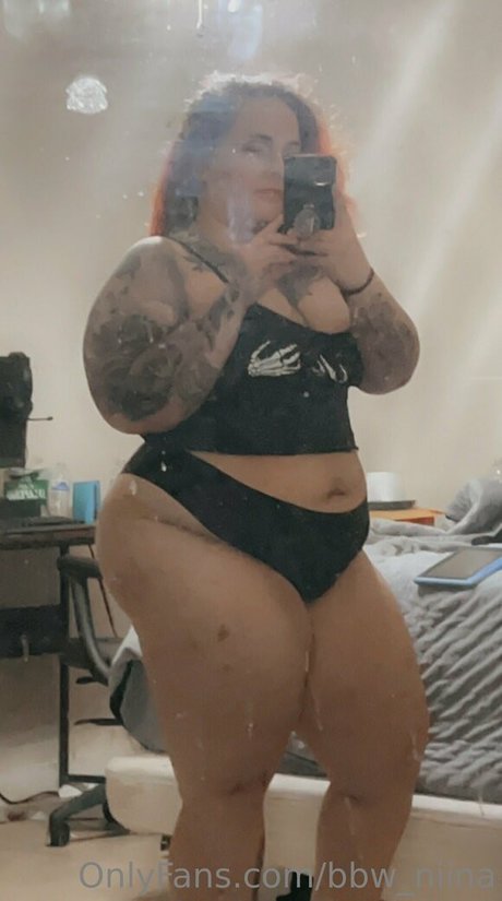 Photo nue de fuite OnlyFans de Bbwniina