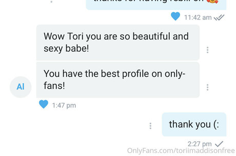Toriimaddisonfree