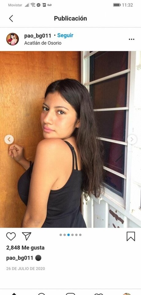 Photo nue de fuite OnlyFans de Paola Bustamante