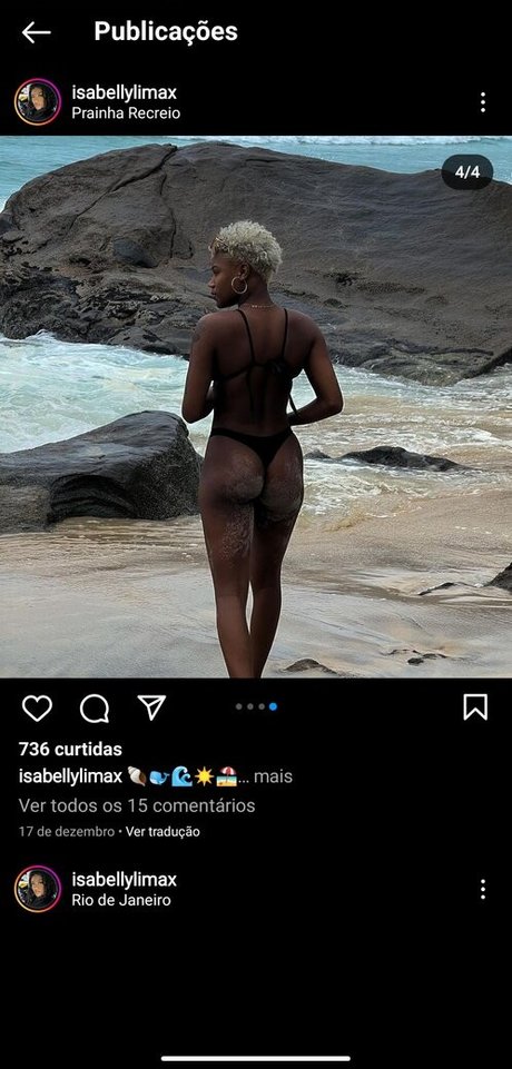 Photo nue de fuite OnlyFans de Isabellylimaxrj