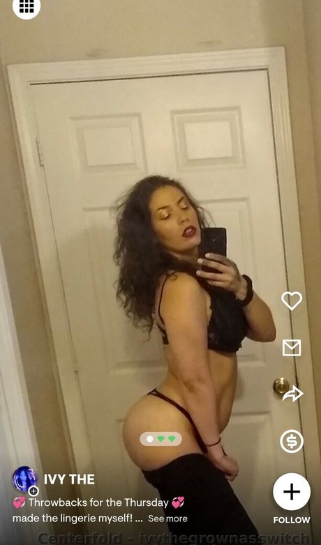 Photo nue de fuite OnlyFans de Ivy The Grown Ass Witch