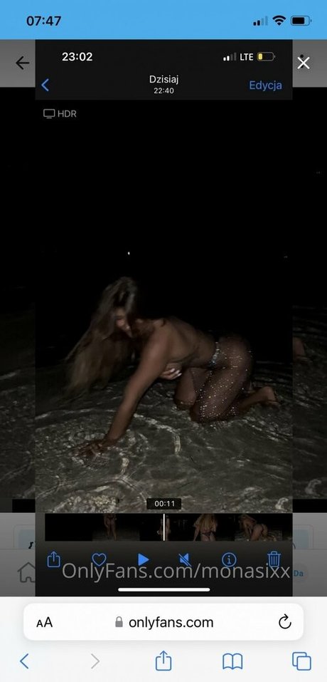 Photo nue de fuite OnlyFans de Monasixx