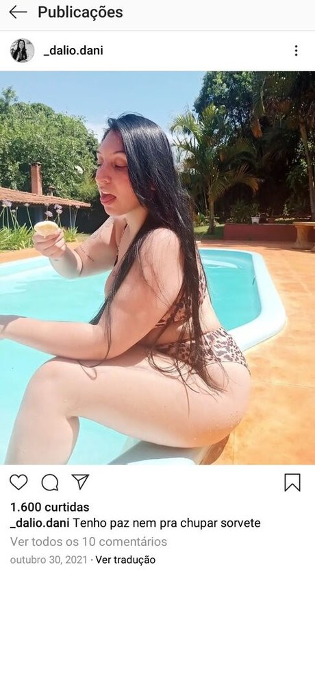 Photo nue de fuite OnlyFans de Daliodani