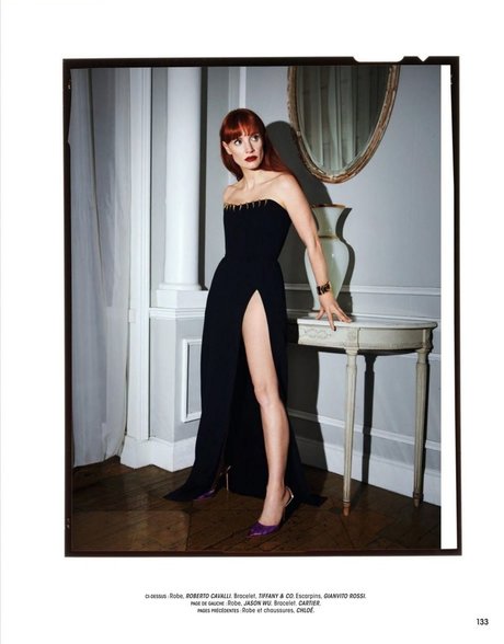 Photo nue de fuite OnlyFans de Jessica Chastain