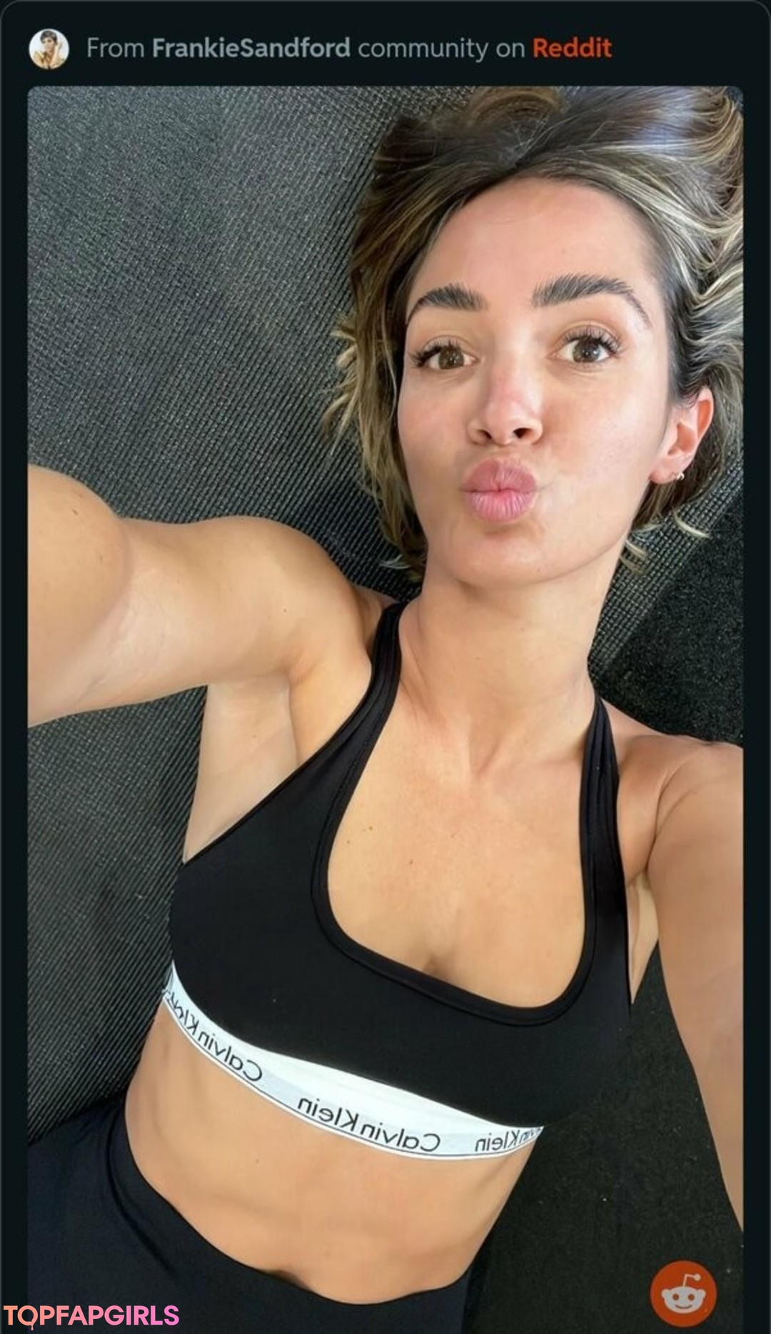 Photo nue de fuite OnlyFans de Frankie Bridge #1547