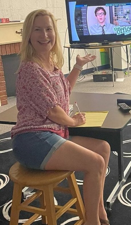 Photo nue de fuite OnlyFans de Angela Kinsey