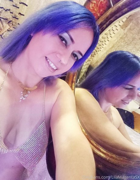 Photo nue de fuite OnlyFans de Lilamagentasx