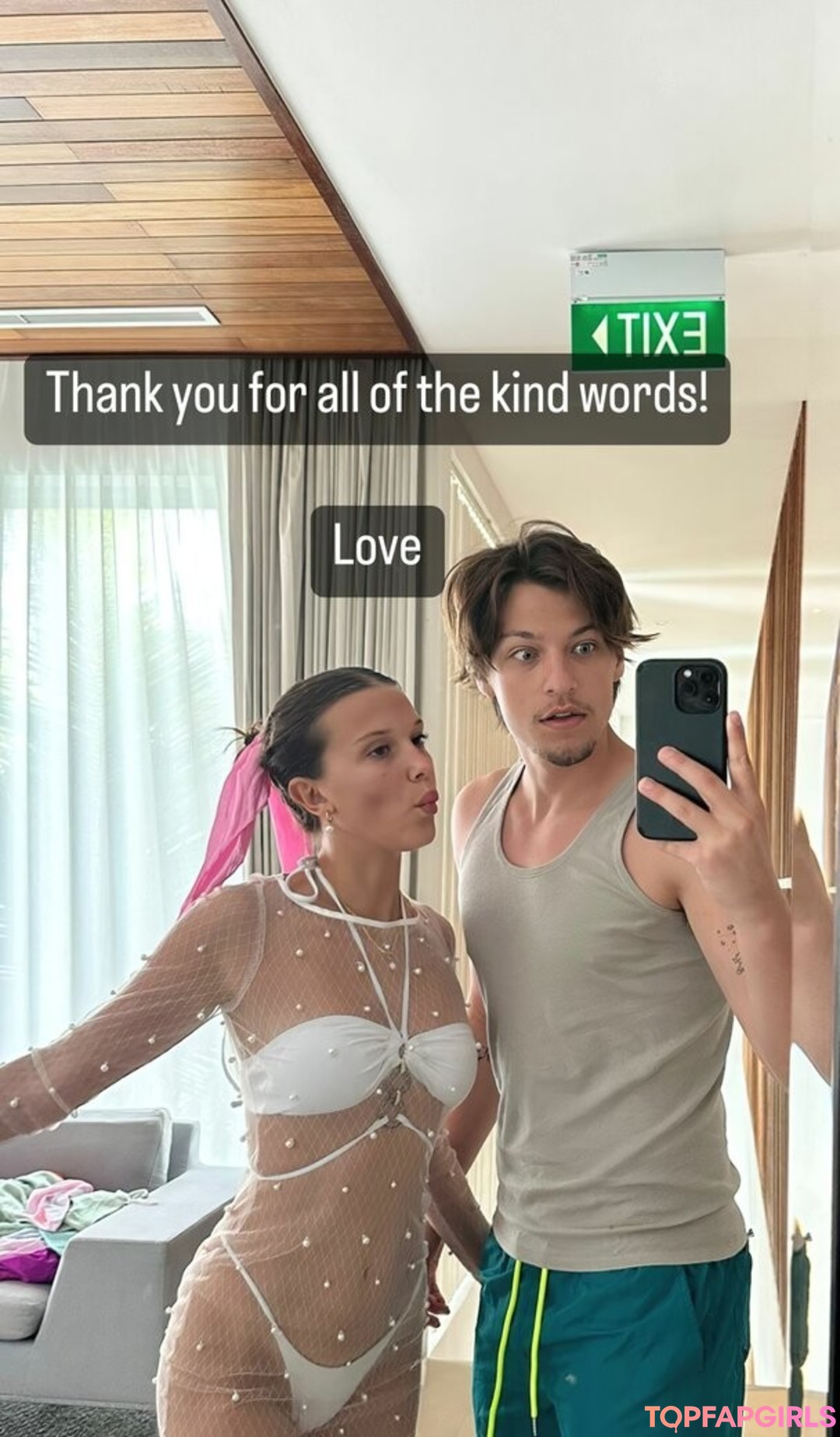 Photo nue de fuite OnlyFans de Millie Bobby Brown #1130